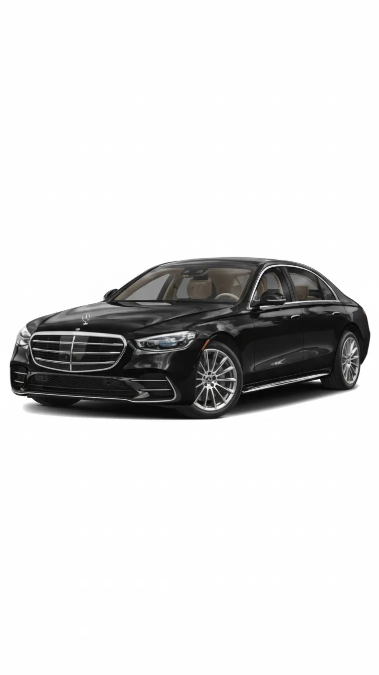 Mercedes Classe S avec chauffeur privé premium sur la Côte d’Azur