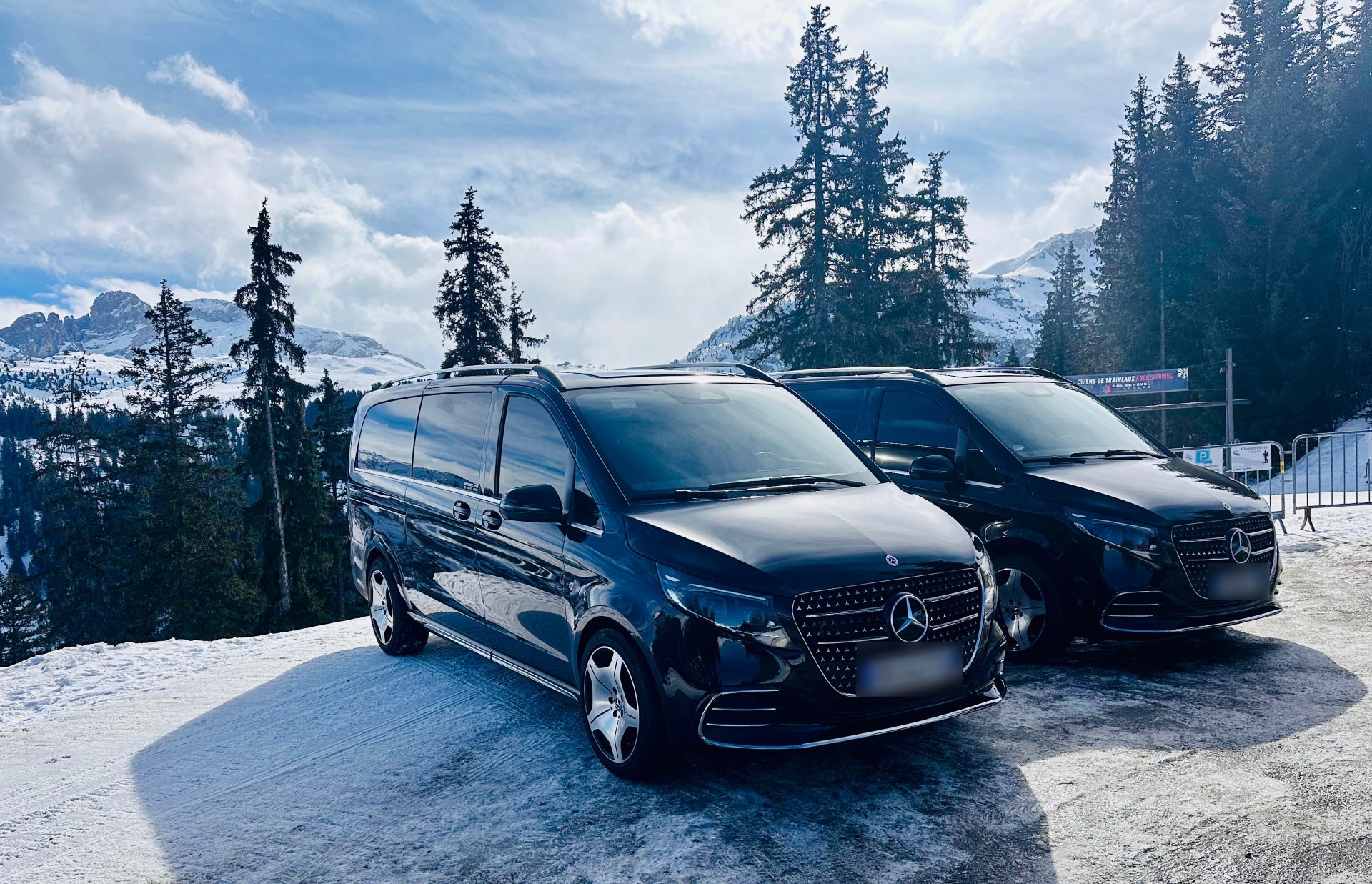 van mise a dispo courchevel 1850